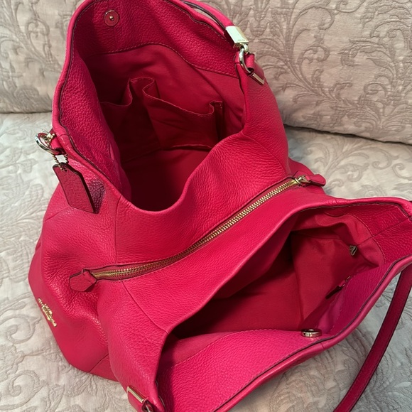EUC Coach Madison Phoebe Hot Pink Shoulder Bag - Picture 14 of 16